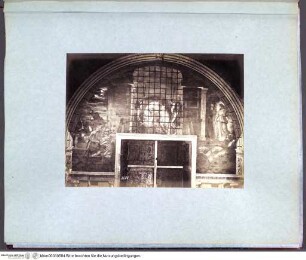 Rome peinture decorativeStanza della Segnatura, Wandbild des Raffael mit der Befreiung Petri - Rotes Album II (vorwiegend Cappella Sistina, Farnesina)