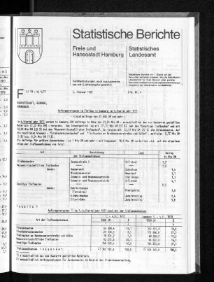Auftragsvergaben im Tiefbau in Hamburg im 4. Vierteljahr 1971 : Lfd. Nr. 4