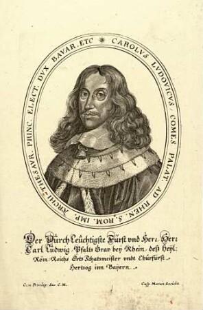 Kurfürst Karl Ludwig von der Pfalz
