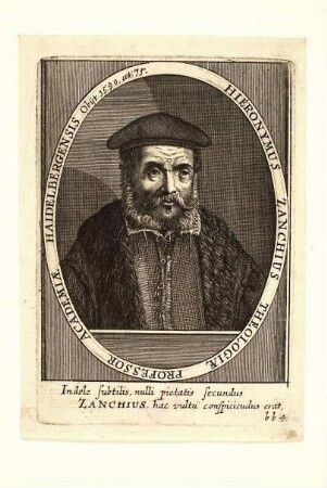 Girolamo Zanchi (Hieronymus Zanchius)