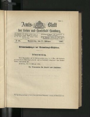 No. 28. 27. Februar. 1902.