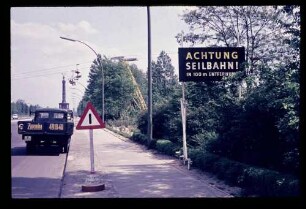 Interbau Seilbahn 18.5.57.