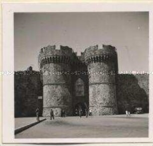 Rhodos, Altstadt, Stadttor, Große Orientreise der Hapag, 09.04.1939