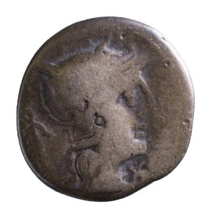 Münze, Denar, 129 v.Chr.