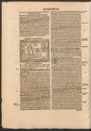 Incipit liber Ecclesiasticus.
