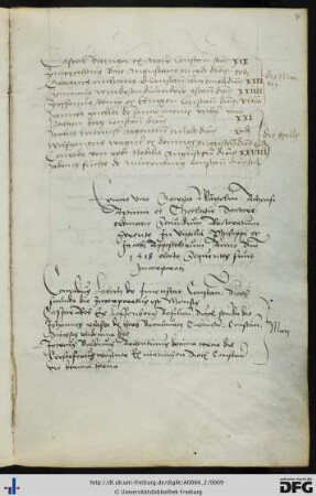 [fol. 4] Rektorat Georg Wägelin 1518