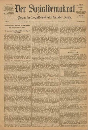 No. 6. 8. Februar 1890.