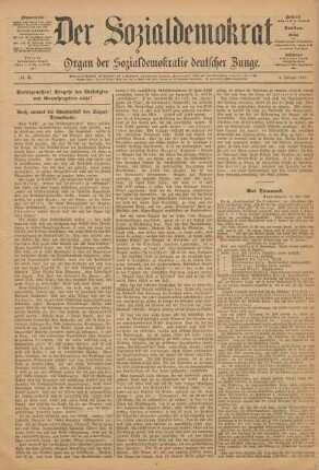 No. 6. 8. Februar 1890.