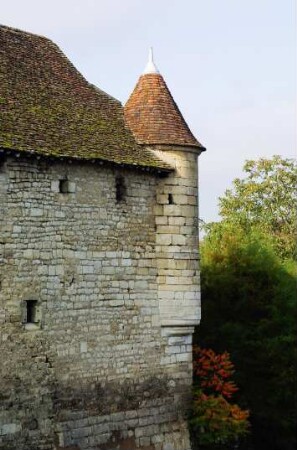 Frankreich. Bourgogne. Yonne. Chablis. Burg