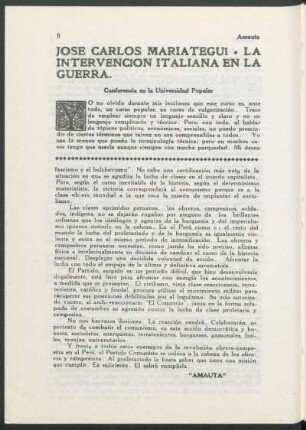 La intervención italiana en la guerra