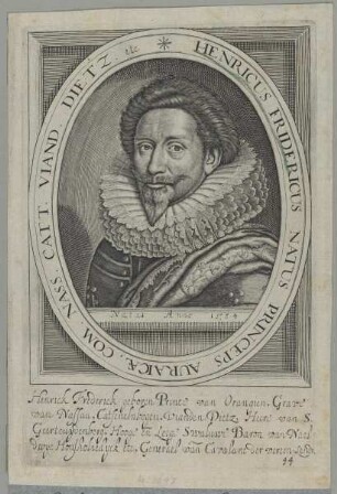 Bildnis des Henricus Fridericus