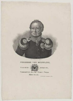 Bildnis des Friedrich Carl Ferdinand von Mueffling