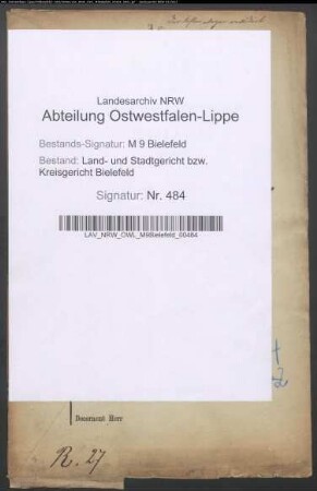 Sonstige: Reinert, Charlotte Wilhelmine: