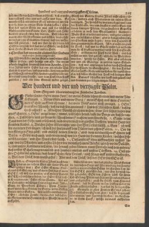 Der hundert und vier und viertzigste Psalm