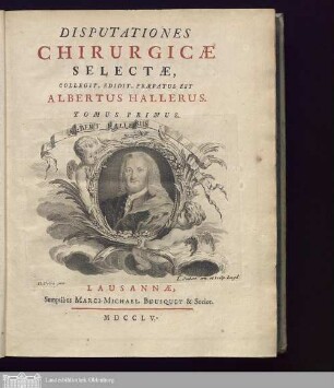 Tomus 1: Disputationes Chirurgicæ Selectæ