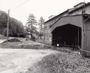 Ehem. Möbelfabrik, um 1905, Langenau, 1996