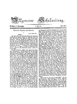 Briefe über Erziehung und Unterricht.