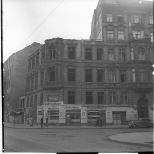 Negativ: Ruine, Motzstraße 17, 1952