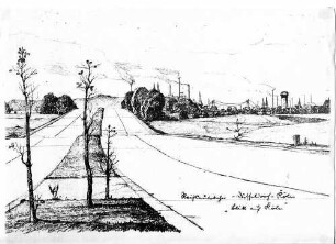 Trassierung mit Blick auf Köln