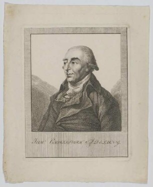 Bildnis des Joh. Christoph Adelung