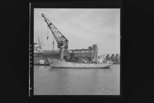 Carllene (1958), Frachtschiff, Ahlmann Transport KG, Bremen, Bau-Nr. 221