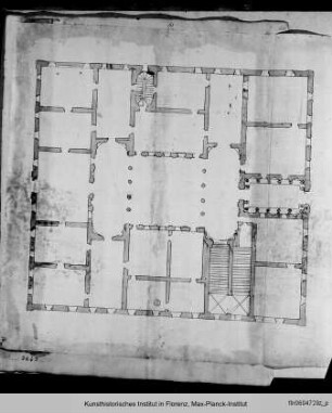 Grundriss Palazzo aus Originaltraktat