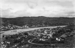 São Felix und Cachoeira : Blick auf São Felix und Cahoeira am Rio Paraguaçu.