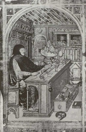 Petrarca am Schreibpult : Darmstadt
