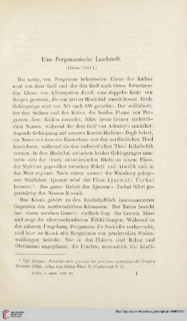 11: Eine Pergamenische Landstadt