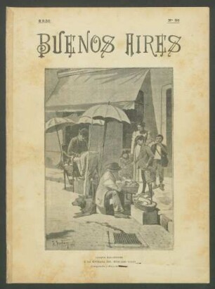 Á la entrada del mercado viejo - [Dibujo] : Croquis bonaerenses - (Composición y dibujo de Fortuny)