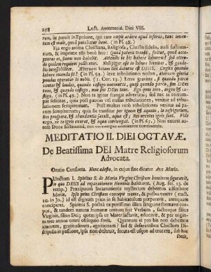 258-280, Meditatio II.-Cogitatione.
