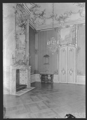 Potsdam, Neues Palais, Wohnung Friedrich II., Kleines Speisezimmer, R.:215.