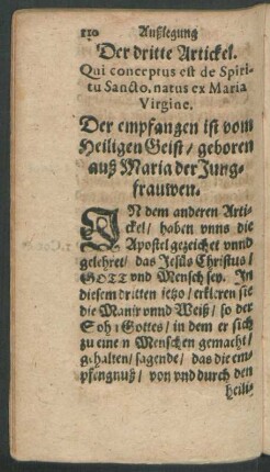 Der dritte Artickel.