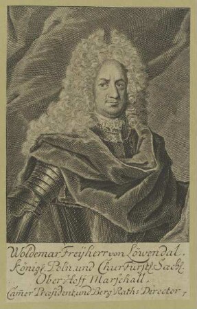 Bildnis des Woldemar von Löwendal