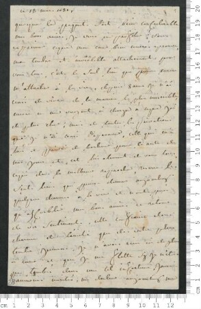 Brief von Louis-Charles de Chamisso an Hippolyte de Chamisso und Charles de Chamisso