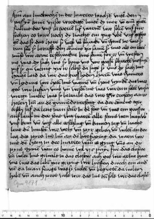 Bericht einer Bamberger Klarissin über Gewaltaktionen gegen das Kloster im Bauernkrieg - BSB Cgm 9171