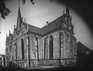 Herford, Marienkirche, ehem. Kirche des Stifts auf dem Berge, von Nordosten