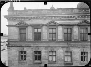 Dresden-Altstadt, Augustusstraße 2. Ständehaus (1901-1906; P. Wallot). Südseite (Teilansicht)
