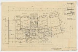 Wohnhaus Fuggerstraße 47, Berlin-Schöneberg: Grundriss Erdgeschoss 1:50