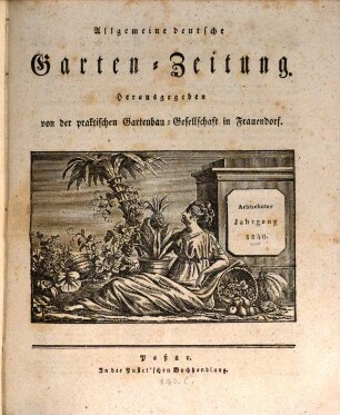 Allgemeine deutsche Garten-Zeitung. 18. 1840