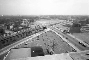 Berlin: Blick vom Hiltonhotel auf Corneliusbrücke