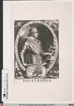 Bildnis Friedrich Ulrich, Herzog zu Braunschweig-Lüneburg-Wolfenbüttel (reg. 1613-34)