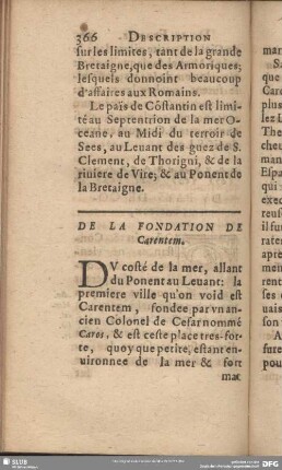De La Fondation De Carentem