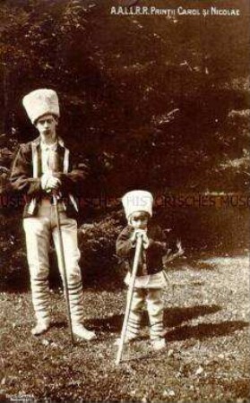 Carol und Nicolae von Rumänien