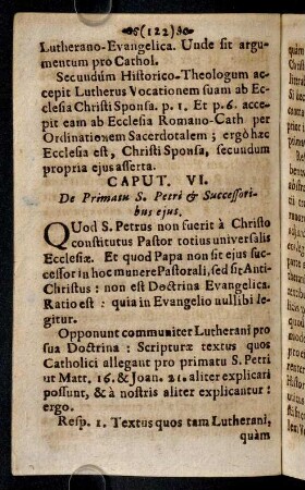 122-136, Caput VI