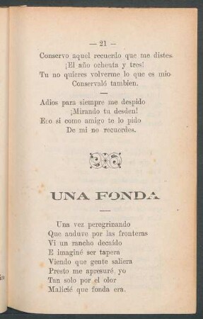 Una fonda