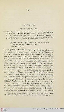 Chapter XVI: Home life, 1829-1831