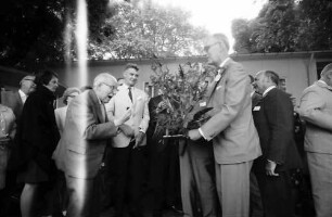20. Tagung 1970 Chemiker; Maikäferrede: Leopold Ruzicka, Richard L. M. Synge verdeckt, Graf Lennart Bernadotte