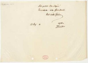 Brief an Fritz Jürgens : 13.12.1910