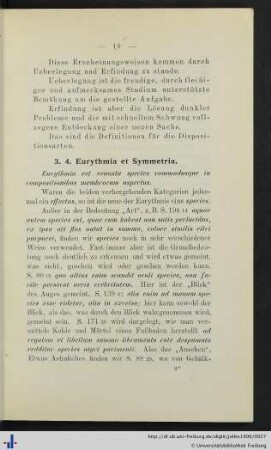 3. 4. Eurythmia et Symmetria